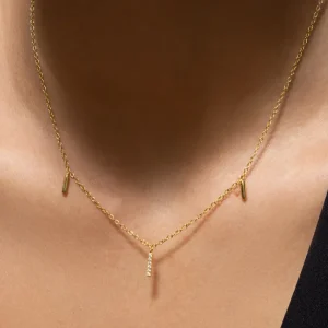 XENOX Halsketten^AMALFI Halskette 925/- Sterlingsilber, rhodiniert