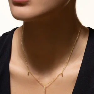 XENOX Halsketten^AMALFI Halskette 925/- Sterlingsilber, rhodiniert