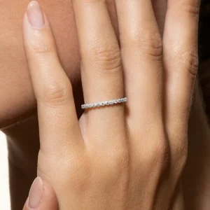 XENOX Ringe^ARIA Ring 925/- Sterlingsilber, rhodiniert