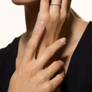 XENOX Ringe^ARIA Ring 925/- Sterlingsilber, rhodiniert