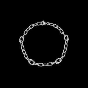XENOX Charms | Armbänder^BASIC Armband 925/- Sterlingsilber, rhodiniert