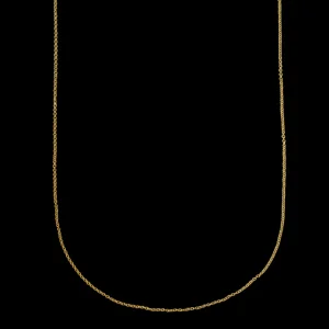 XENOX Halsketten^BASIC Halskette 925/- Sterlingsilber, rhodiniert