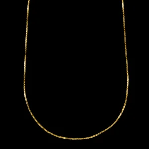 XENOX Halsketten^BASIC Halskette 925/- Sterlingsilber, rhodiniert