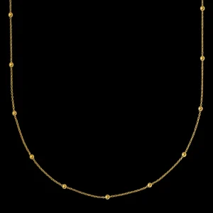 XENOX Charms | Halsketten^BASIC Halskette 925/- Sterlingsilber, rhodiniert