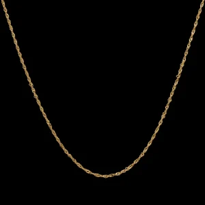 XENOX Charms | Halsketten^BASIC Halskette 925/- Sterlingsilber, rhodiniert