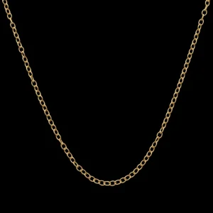 XENOX Halsketten^BASIC Halskette 925/- Sterlingsilber, rhodiniert