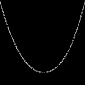 XENOX Halsketten^BASIC Halskette 925/- Sterlingsilber, rhodiniert