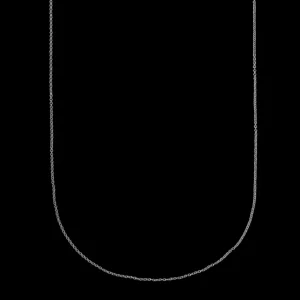 XENOX Halsketten^BASIC Halskette 925/- Sterlingsilber, rhodiniert