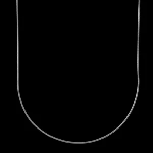 XENOX Halsketten^BASIC Halskette 925/- Sterlingsilber, rhodiniert