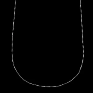 XENOX Halsketten^BASIC Halskette 925/- Sterlingsilber, rhodiniert