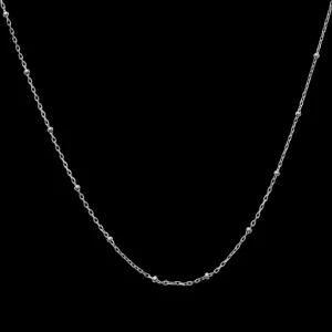 XENOX Halsketten^BASIC Halskette 925/- Sterlingsilber, 18k Vergoldung