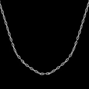 XENOX Halsketten^BASIC Halskette 925/- Sterlingsilber, rhodiniert