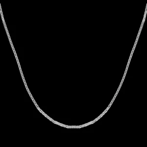 XENOX Charms | Halsketten^BASIC Halskette 925/- Sterlingsilber, rhodiniert