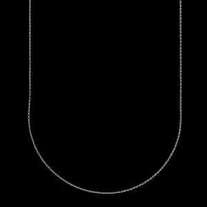 XENOX Charms | Halsketten^BASIC Halskette 925/- Sterlingsilber, rhodiniert