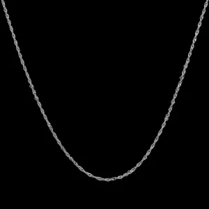 XENOX Charms | Halsketten^BASIC Halskette 925/- Sterlingsilber, rhodiniert