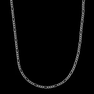 XENOX Halsketten^BASIC Halskette 925/- Sterlingsilber, rhodiniert