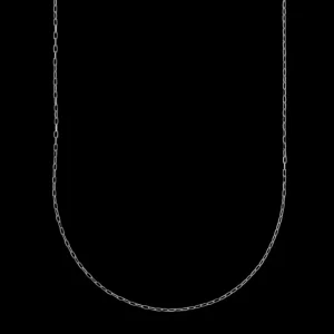 XENOX Halsketten^BASIC Halskette 925/- Sterlingsilber, rhodiniert