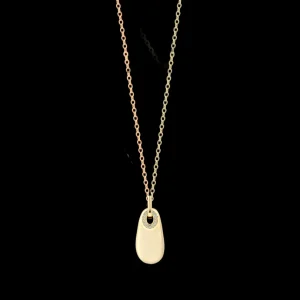 XENOX Halsketten^BEAN Halskette 925/- Sterlingsilber, rhodiniert