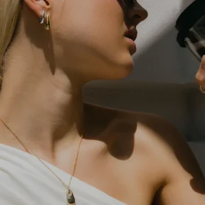 XENOX Halsketten^BEAN Halskette 925/- Sterlingsilber, rhodiniert