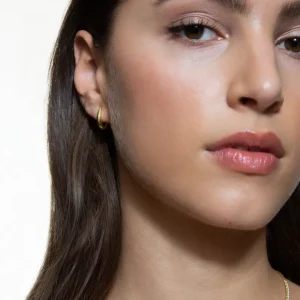 XENOX Ohrringe^BEAN Ohrringe 925/- Sterlingsilber, rhodiniert