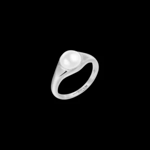 XENOX Ringe^BUBBLE PEARL Ring 925/- Sterlingsilber, rhodiniert