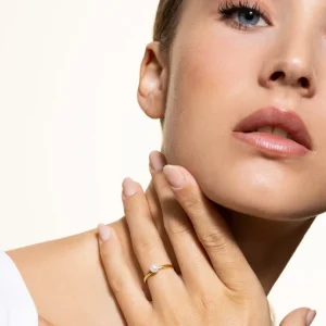 XENOX Ringe^BUBBLE PEARL Ring 925/- Sterlingsilber, rhodiniert