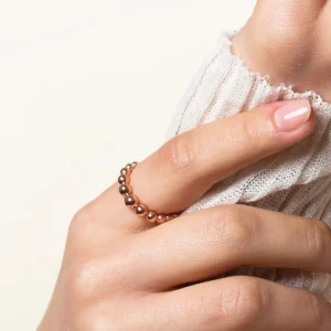 XENOX Ringe^BUBBLE Ring 925/- Sterlingsilber, rhodiniert