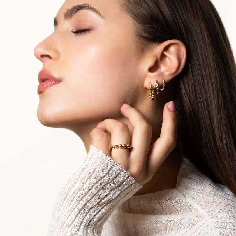 bubble_ring__sterlingsilb_7.webp XENOX Ringe^BUBBLE Ring 925/- Sterlingsilber, rhodiniert