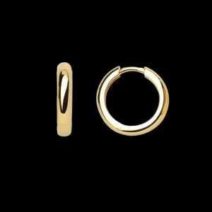 XENOX Ohrringe^CREOLEN 925/- Sterlingsilber, rhodiniert