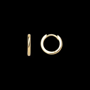 XENOX Ohrringe^CREOLEN 925/- Sterlingsilber, rhodiniert