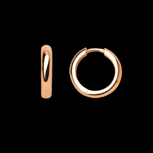 XENOX Ohrringe^CREOLEN 925/- Sterlingsilber, rhodiniert