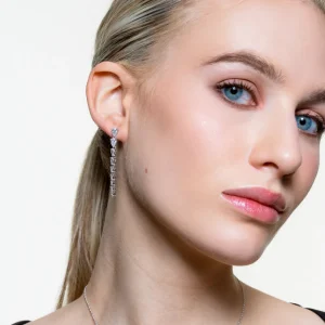 XENOX Ohrringe^DEWDROP Large Ohrringe 925/- Sterlingsilber, 18k Vergoldung