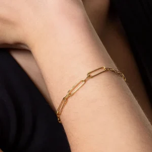 XENOX Armbänder^DUO LINK Armband 925/- Sterlingsilber, rhodiniert