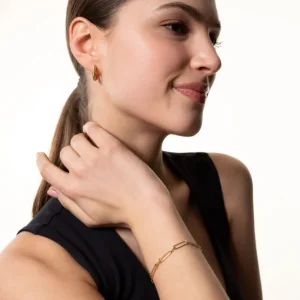 XENOX Armbänder^DUO LINK Armband 925/- Sterlingsilber, rhodiniert