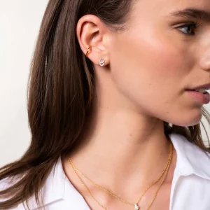 XENOX Earcuffs^EAR CUFF 925/- Sterlingsilber, rhodiniert