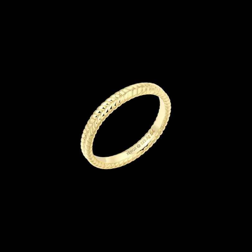 elle_ring__sterlingsilber_0.webp XENOX Ringe^ELLE Ring 925/- Sterlingsilber, rhodiniert