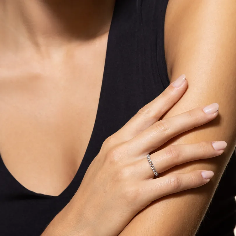 eve_ring__sterlingsilber__4.webp XENOX Ringe^EVE Ring 925/- Sterlingsilber, rhodiniert