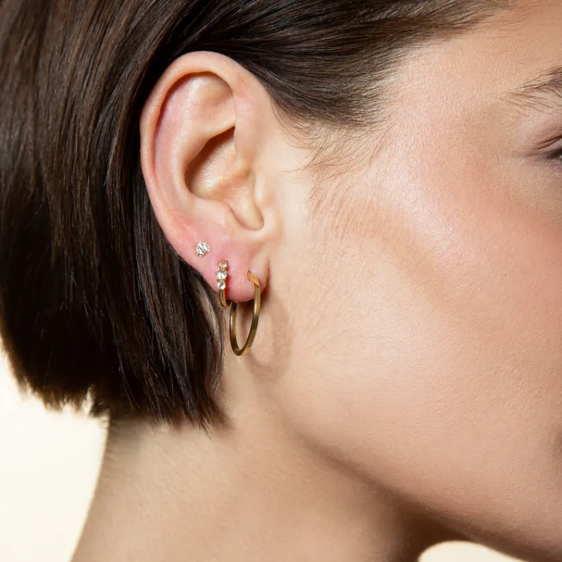 fine_basic_creolen_k_gelb_1-3.webp XENOX Ohrringe^FINE Basic Creolen, 9k Gelbgold goldfarben