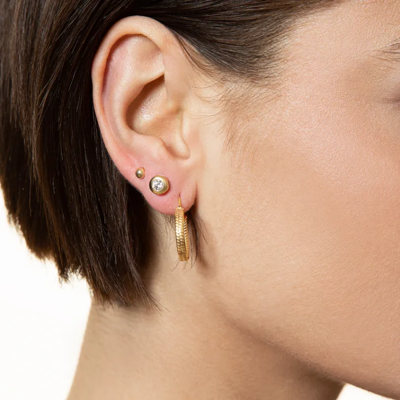 fine_basic_creolen_k_gelb_1.webp XENOX Ohrringe^FINE Basic Creolen, 9k Gelbgold goldfarben