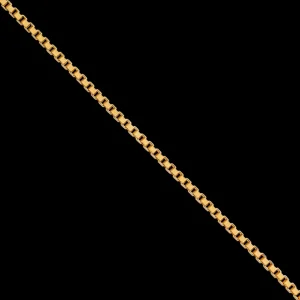 XENOX Halsketten^FINE Basic Halskette, 9k Gelbgold goldfarben