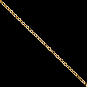 XENOX Echtgold | Halsketten^FINE Basic Halskette, 14k Gelbgold goldfarben