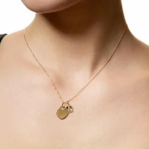 XENOX Halsketten^FINE Basic Halskette, 9k Gelbgold goldfarben