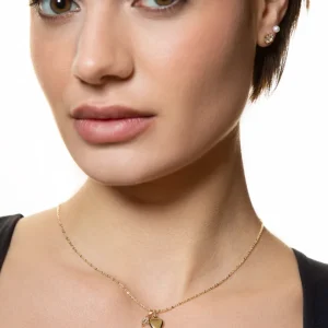 XENOX Echtgold | Halsketten^FINE Basic Halskette, 14k Gelbgold goldfarben