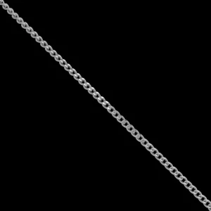 XENOX Halsketten^FINE Basic Halskette, 9k Weißgold silberfarben