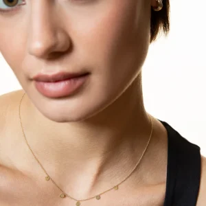 XENOX Halsketten^FINE Halskette, 9k Gelbgold goldfarben