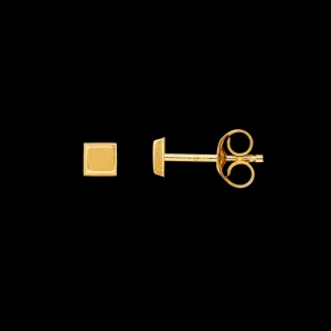 XENOX Ohrringe^FINE Ohrringe, 9k Gelbgold goldfarben