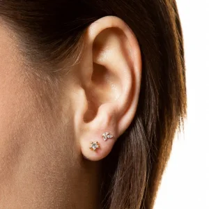 XENOX Echtgold | Ohrringe^FINE Ohrringe, 14k Gelbgold goldfarben