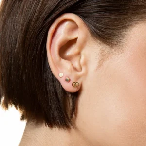 XENOX Echtgold | Ohrringe^FINE Ohrringe, 14k Gelbgold goldfarben