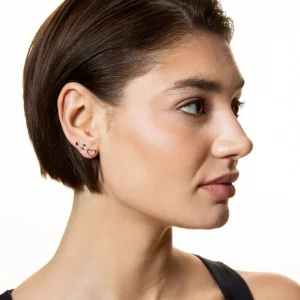 XENOX Ohrringe^FINE Ohrringe, 9k Gelbgold goldfarben