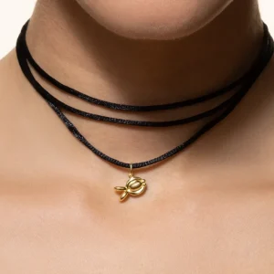 XENOX Charms^FISCH Charm 925/- Sterlingsilber, 18k Vergoldung goldfarben